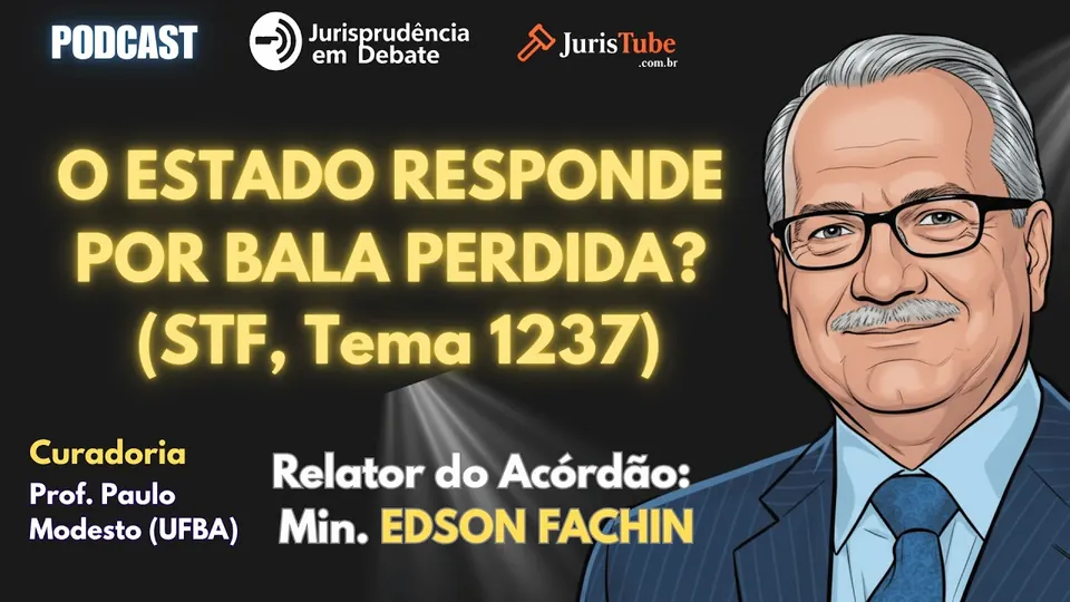 O Estado responde por bala perdida? (STF, Tema 1237)